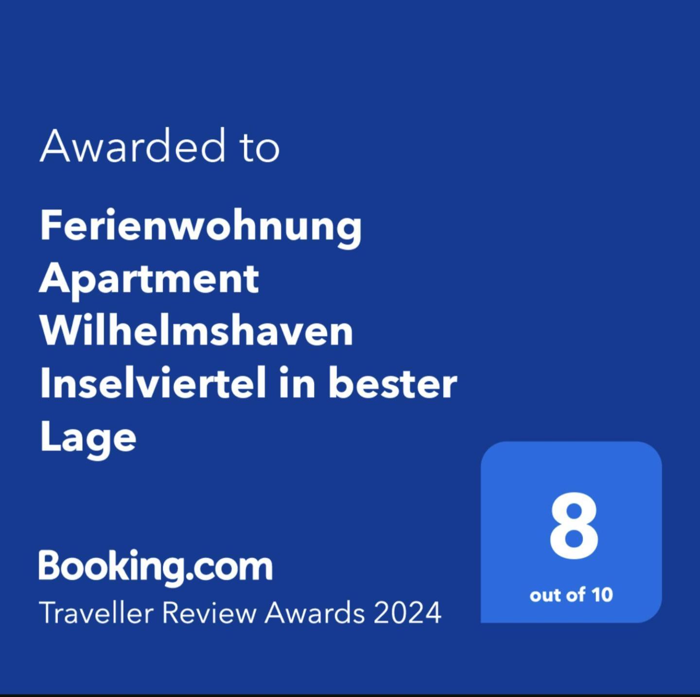 Ferienwohnung Apartment Wilhelmshaven Inselviertel In Bester Lage - Selbstaendiger Check In Moeglich Bagian luar foto